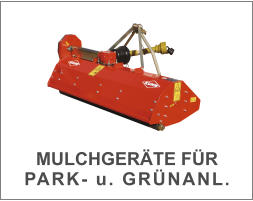 MULCHGERÄTE FÜR PARK- u. GRÜNANL.